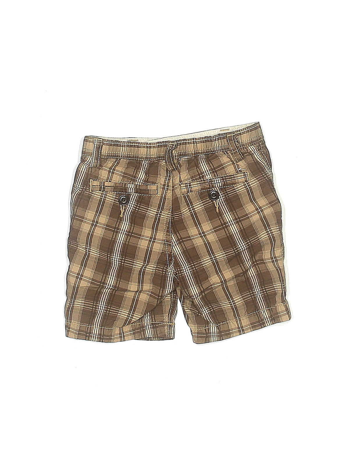 Khaki Shorts size - 6-12 mo